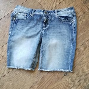 Project Indigo cut off long shorts